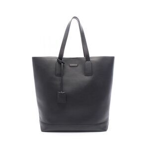 Saint Laurent Paris Tote Bag 460116 Black Leather Tote Bag Women Used A